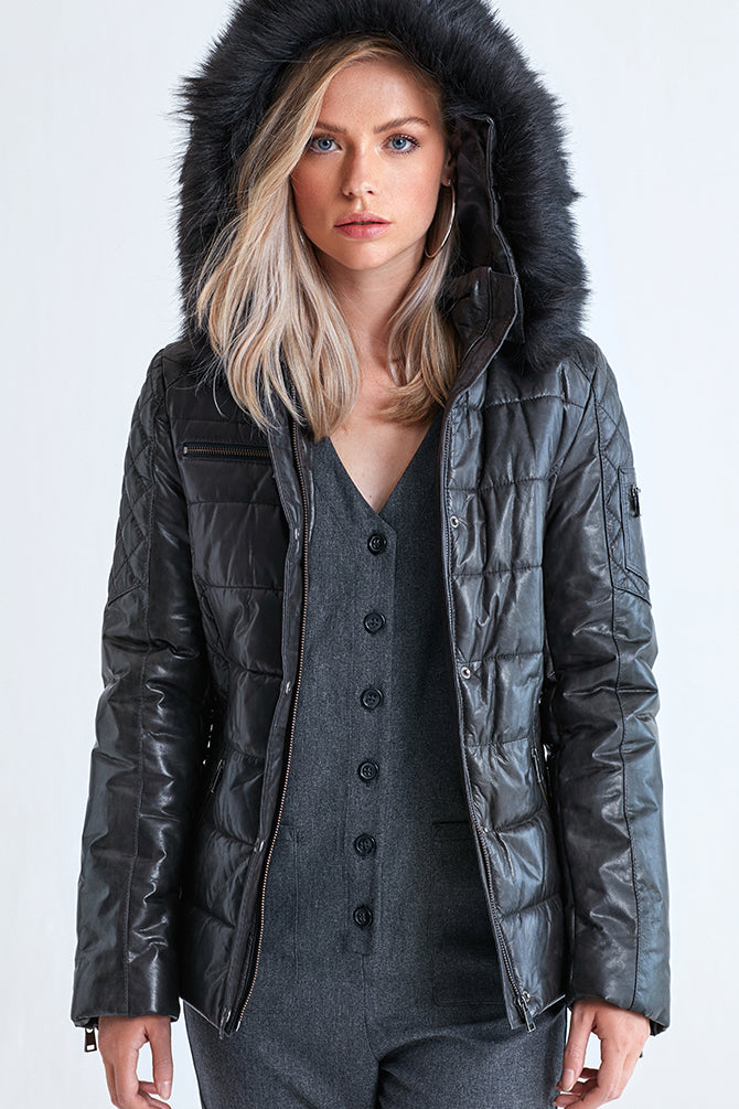 Blanch Women's Leather Jacket