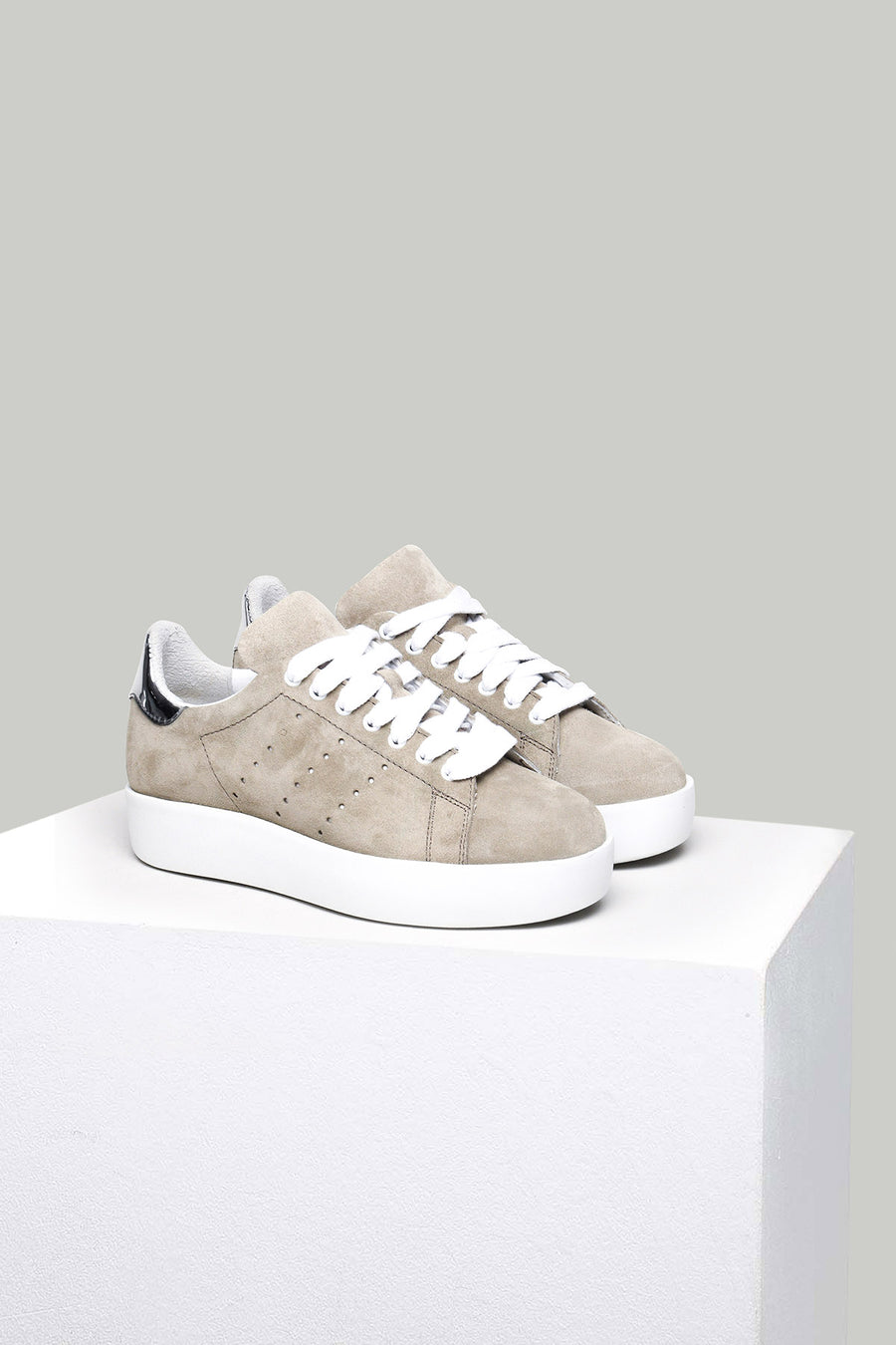 Süet Taş Kadın Deri Sneaker
