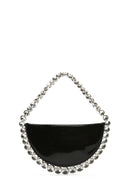 Women's Black Stone Handbag | Derimod