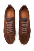 Erkek Deri Süet Sneaker | Derimod