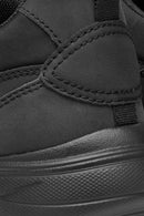 Geox Men Black Nebula Lace-Up Fabric Sneaker | Derimod