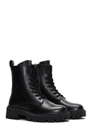 Women's Black Leather Boots | Derimod