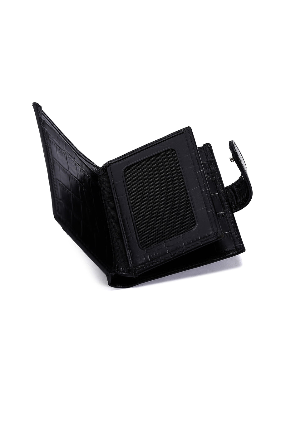 Men's Black Leather Card Holder