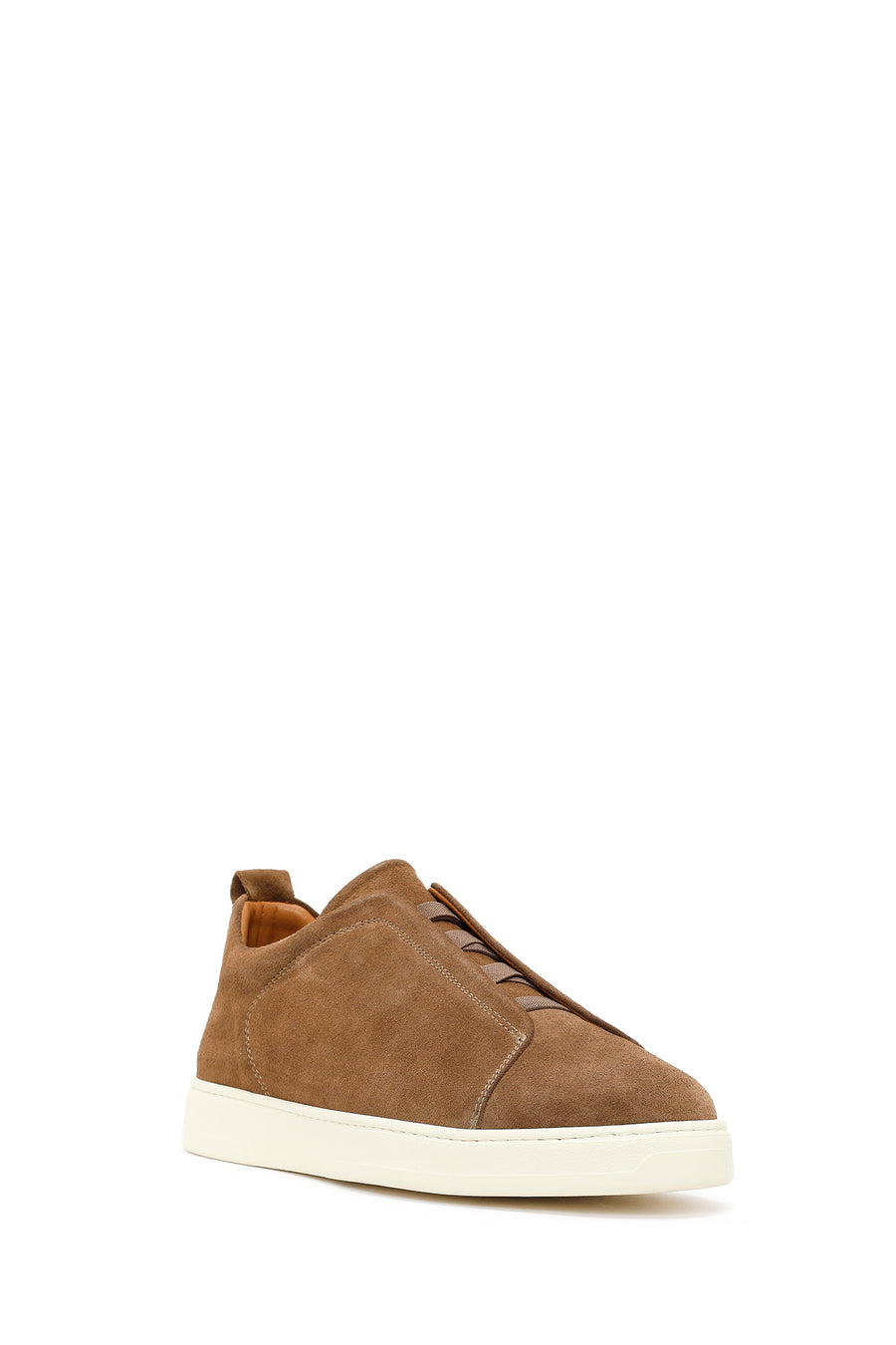 Men's Tan Suede Leather Sneaker