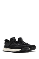 Men's Black Lace-Up Thick Sole Sneaker | Derimod