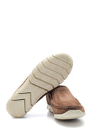 Men's Leather Nubuck Loafer | Derimod