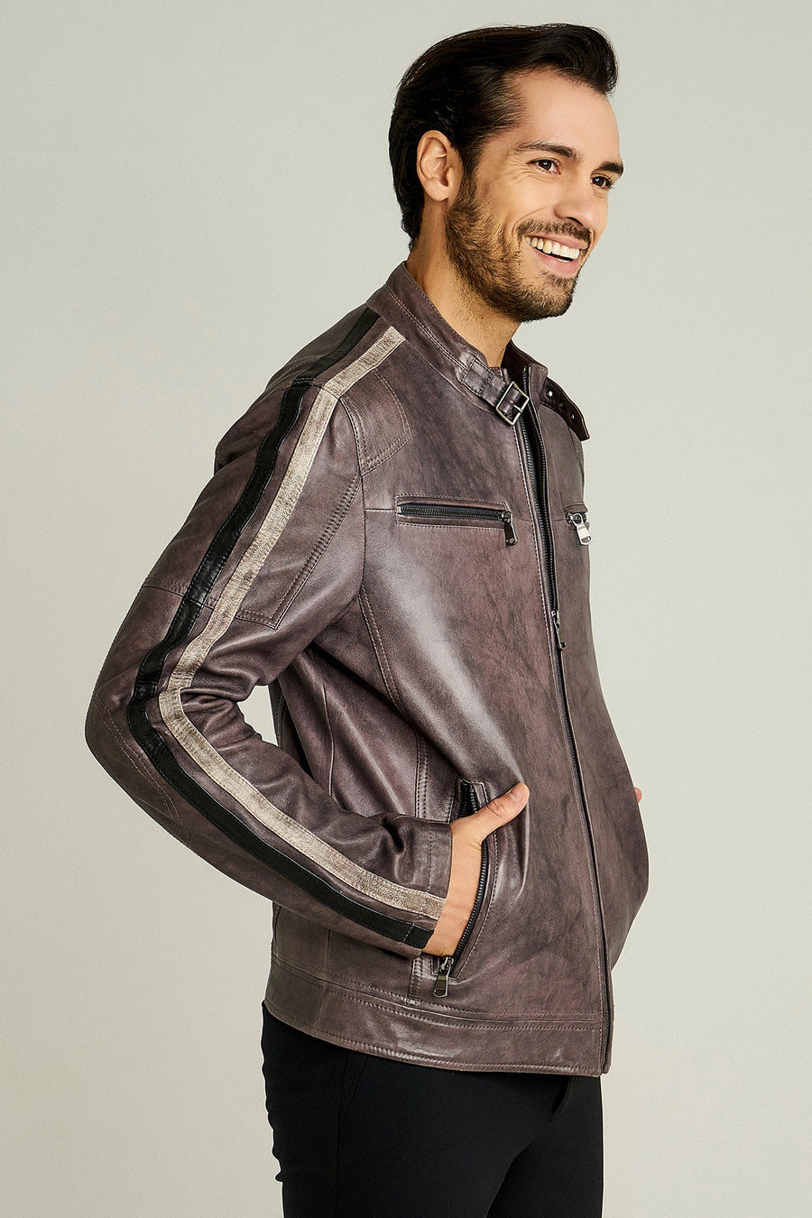 Formula Men's Leather Jacket