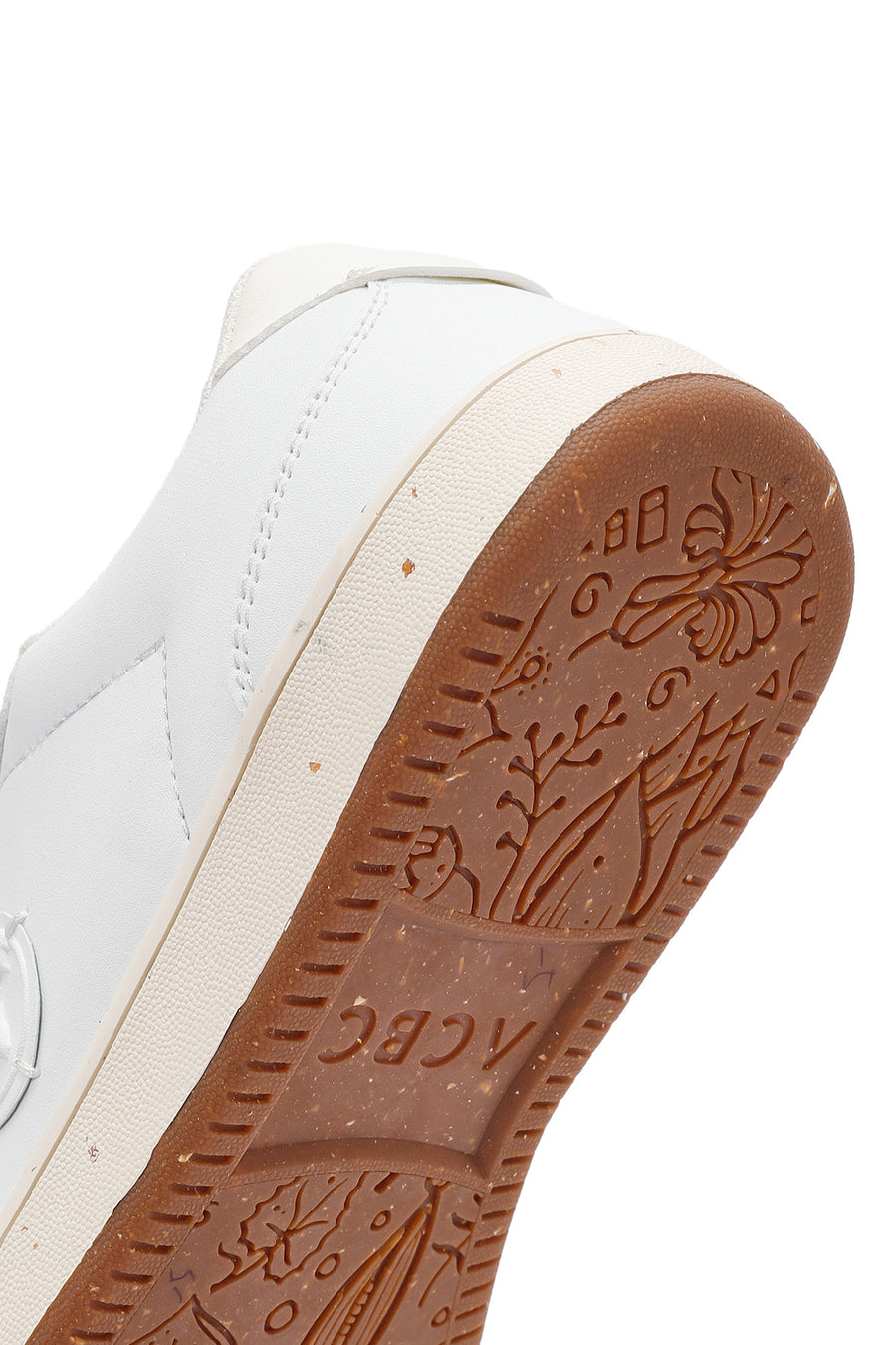 ACBC x Derimod Erkek Beyaz Bağcıklı Sneaker