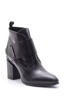 Women's Heeled Leather Boots | Derimod