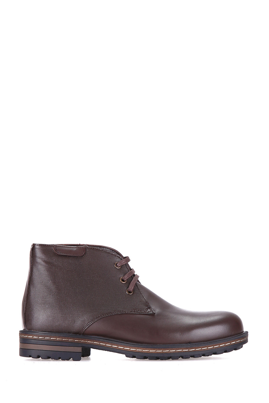 Lace-Up Men's Leather Boots