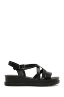 Women's Black Ankle Strap Sandals | Derimod