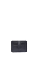 Men's Navy Blue Leather Card Holder | Derimod