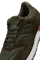 Men's Leather Suede Sneaker | Derimod