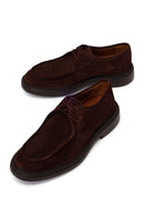 Male Brown Lace-up Suede Casual Shoes | Derimod