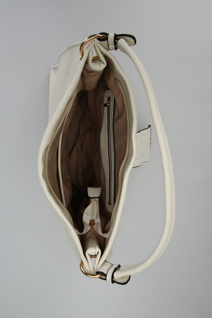 Star Detailed Cream Women's Shoulder Bag