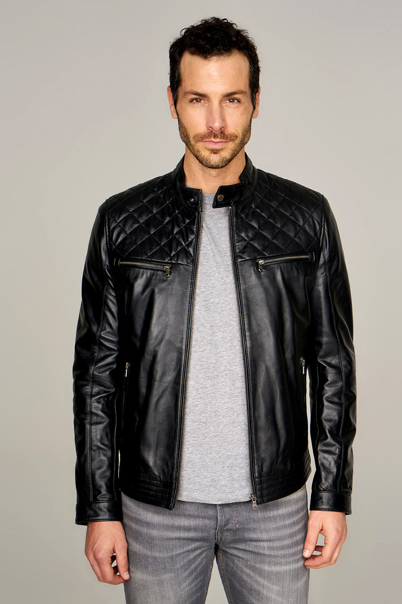 Adrian Men's Leather Jacket 17WGE61831M | Derimod