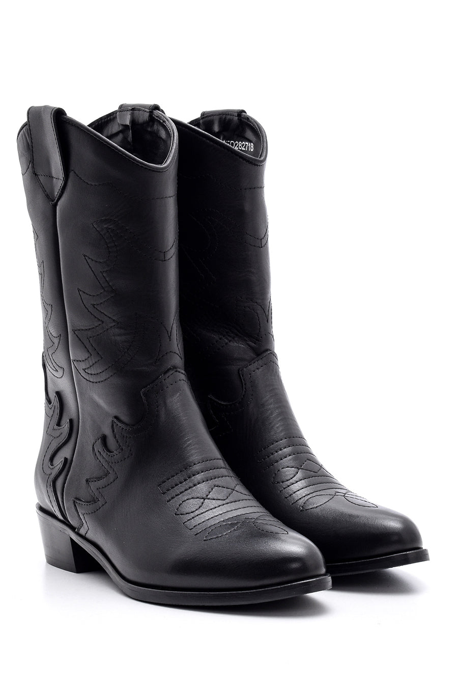 Women's Leather Cowboy Boots