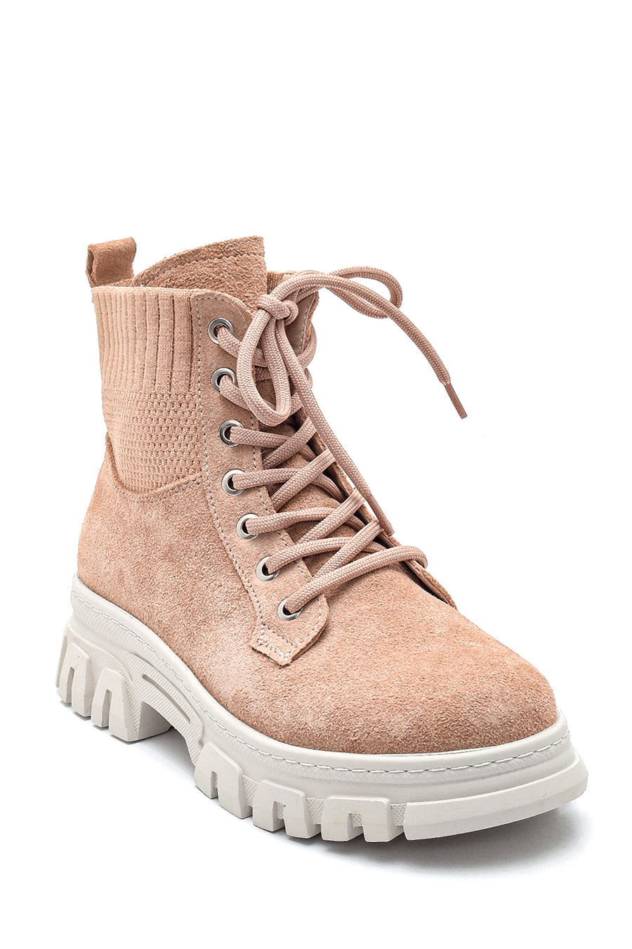 Women's Leather Suede Boots