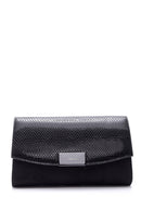 Women's Snakeskin Detailed Clutch Bag | Derimod