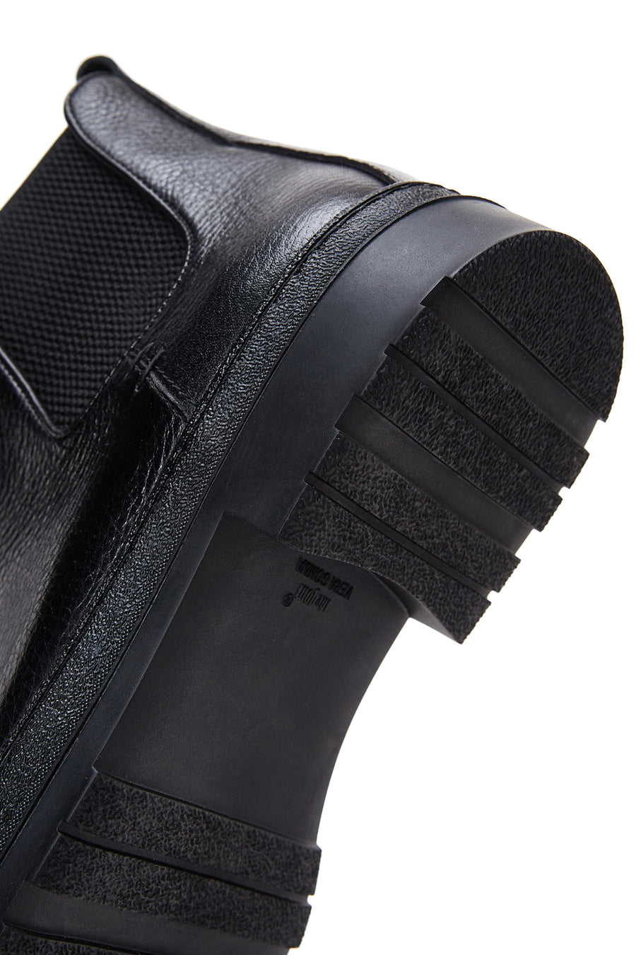Men's Black Leather Chelsea Boots