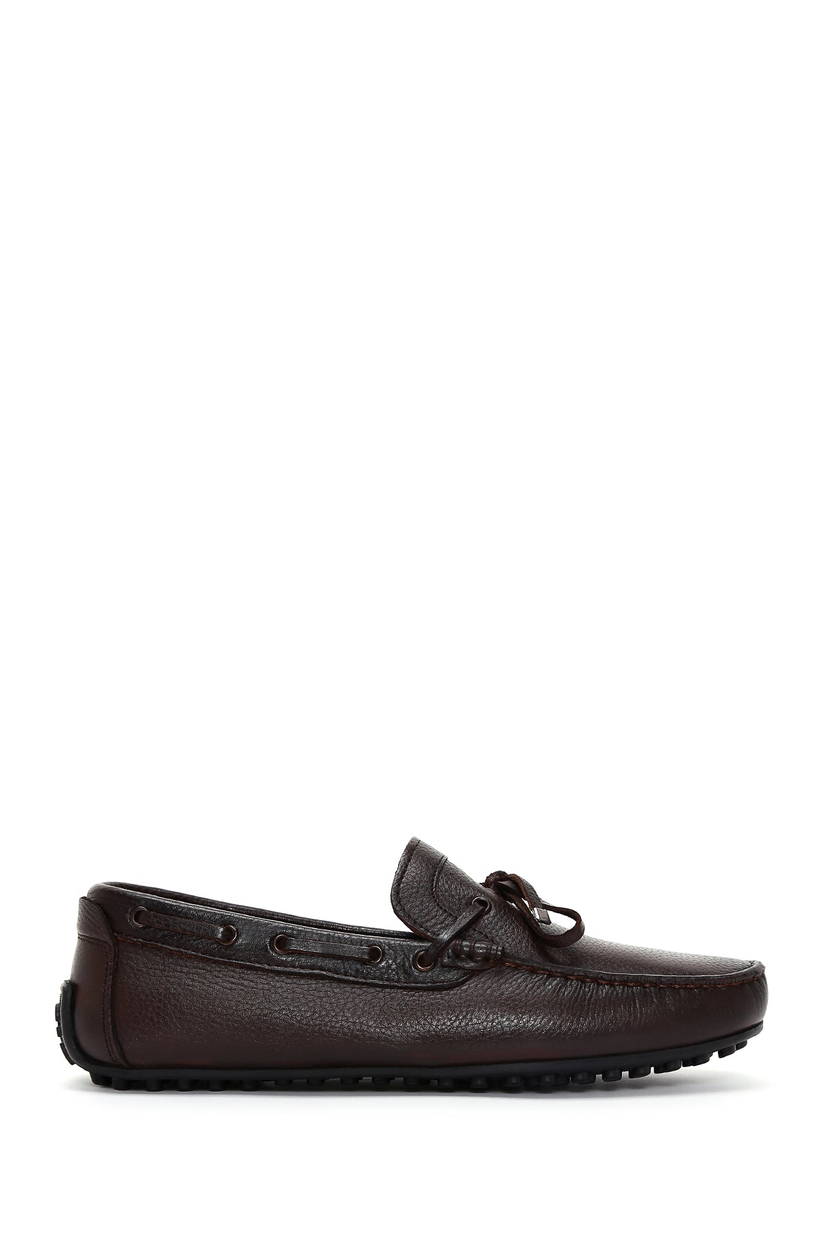 Erkek Kahverengi Deri Casual Loafer 25SFD7548FT | Derimod