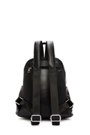 Women's Black Printed Backpack | Derimod