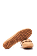 Kadın Camel Deri Loafer | Derimod