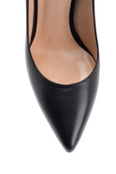 Women's Heel Detailed Leather Stiletto | Derimod