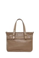 Woman Dark Beige Long-Strap Shoulder Bag | Derimod