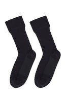 Men's Black Long Socks | Derimod