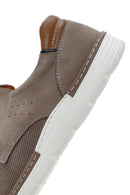 Men's Mink Lace-Up Leather Casual Shoes | Derimod