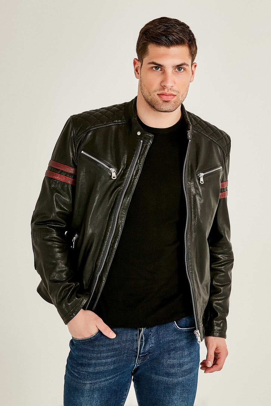 Generation Men's Leather Jacket