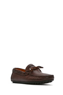 Men's Brown Leather Casual Loafer | Derimod