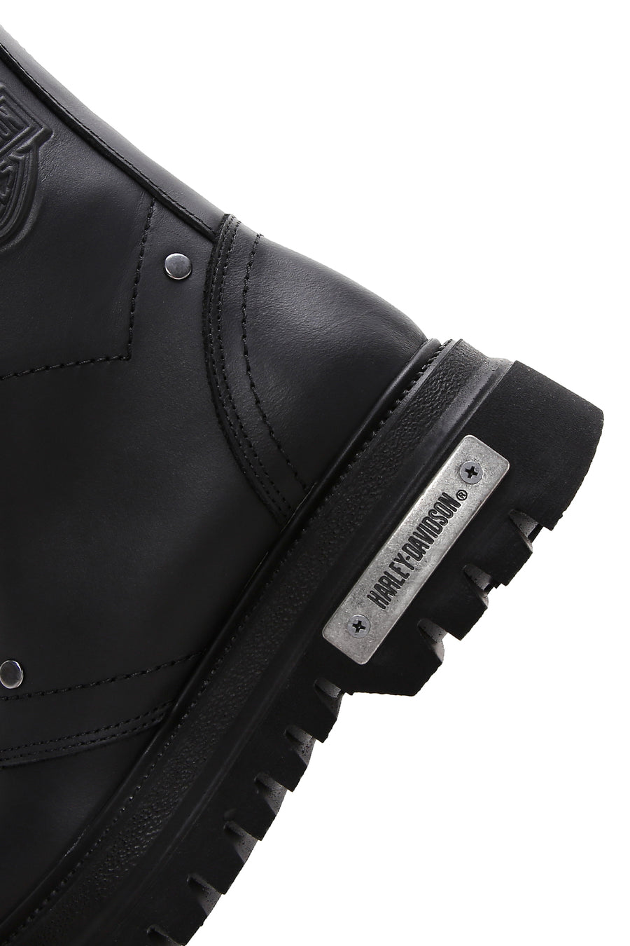 Harley Davidson Women's Black Dearie Leather Boots