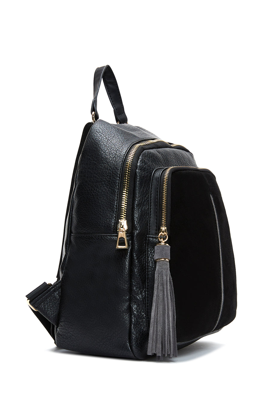 Women's Black Casual Backpack