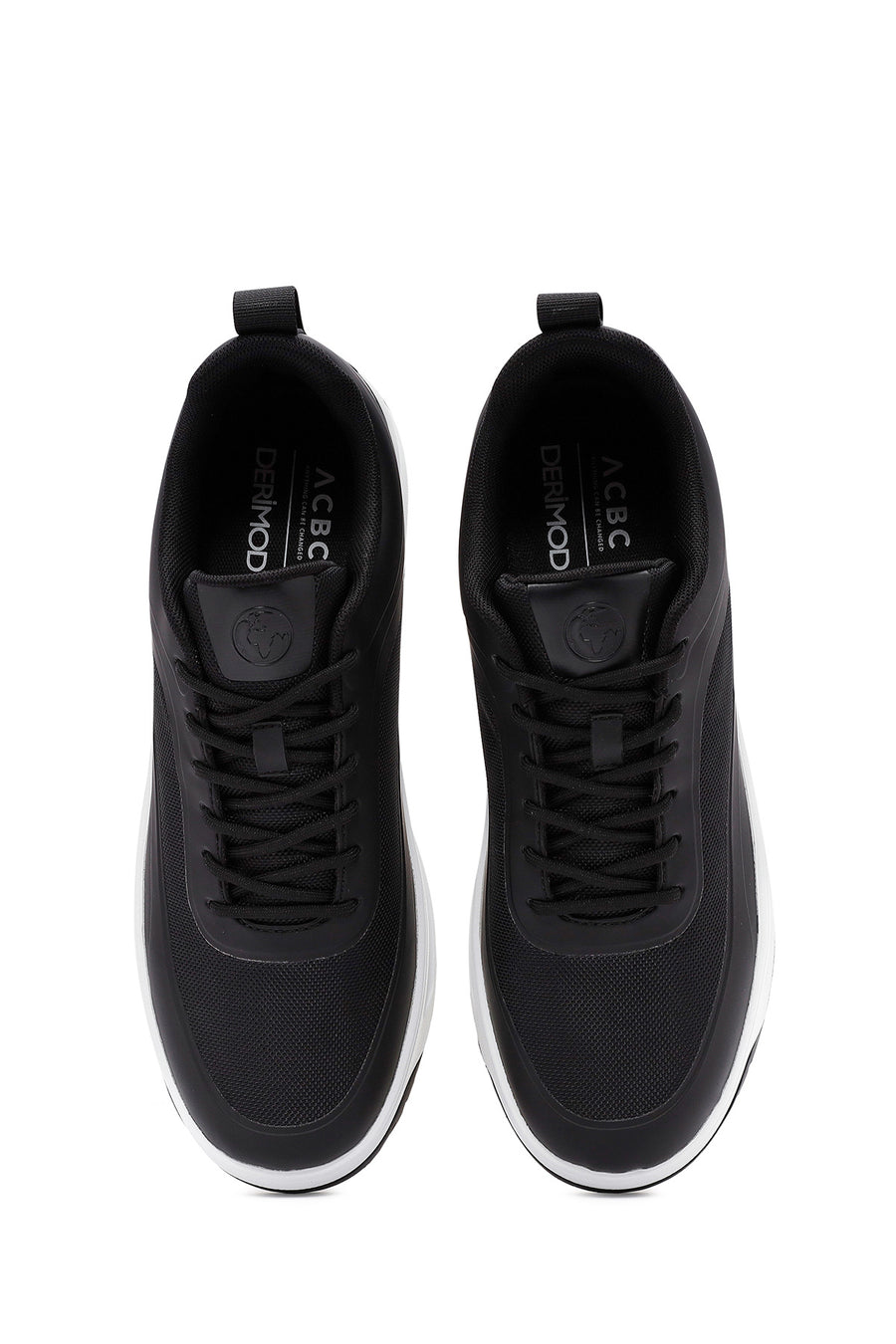 ACBC x Derimod Erkek Siyah Bağcıklı Sneaker