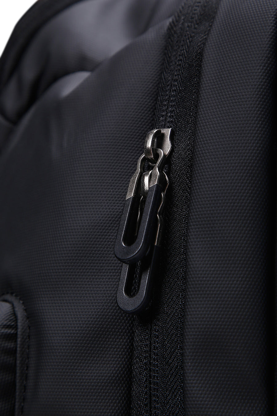 D-Pack Unisex Black Technological Fabric Backpack
