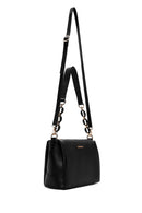 Women's Black Chain Strap Shoulder Bag | Derimod