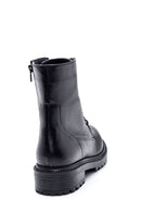 Women's Black Zippered Boots | Derimod