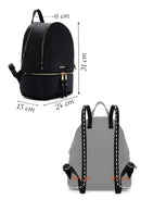 Women's Black Casual Backpack | Derimod