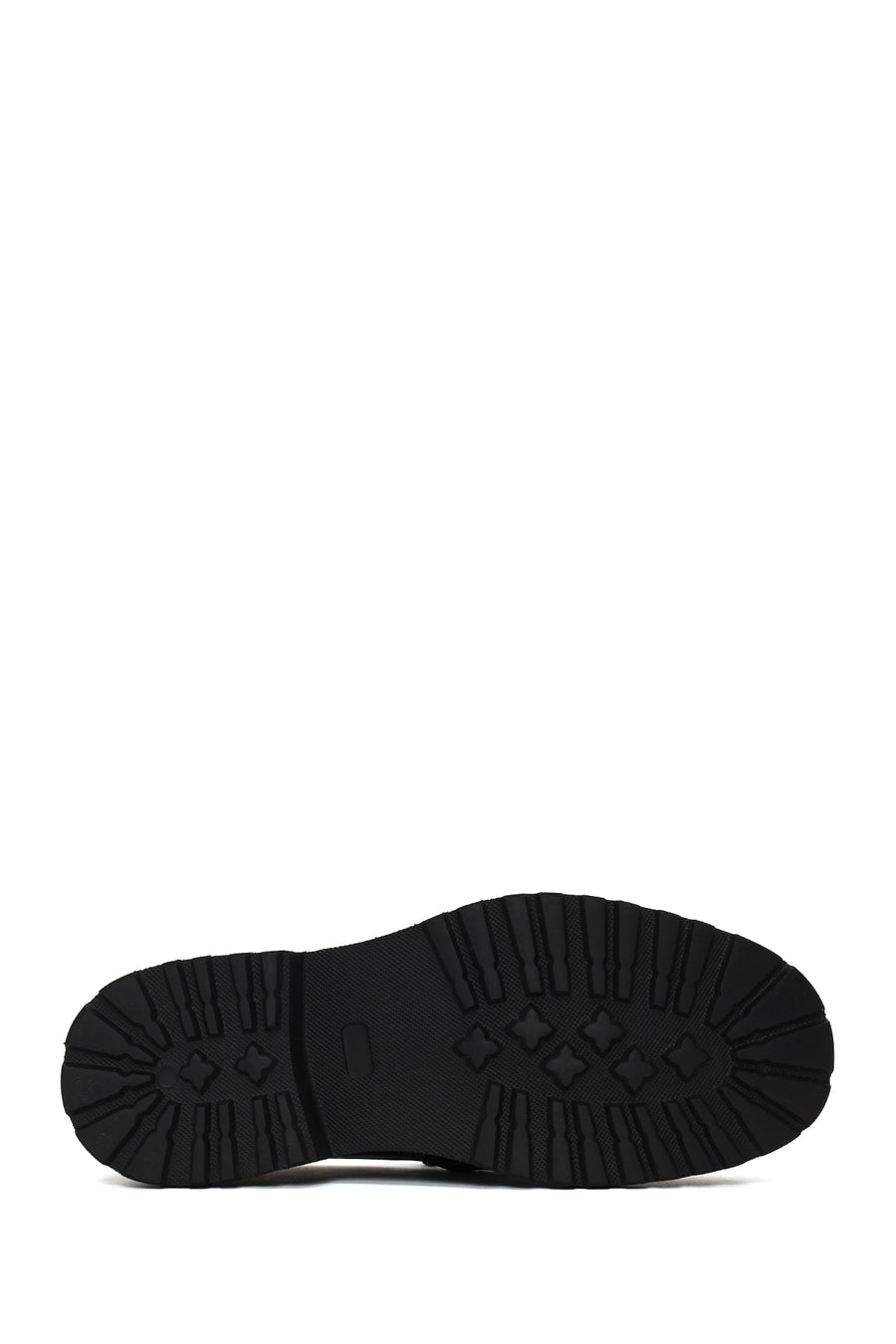 Male Black Leather Casual Loafer
