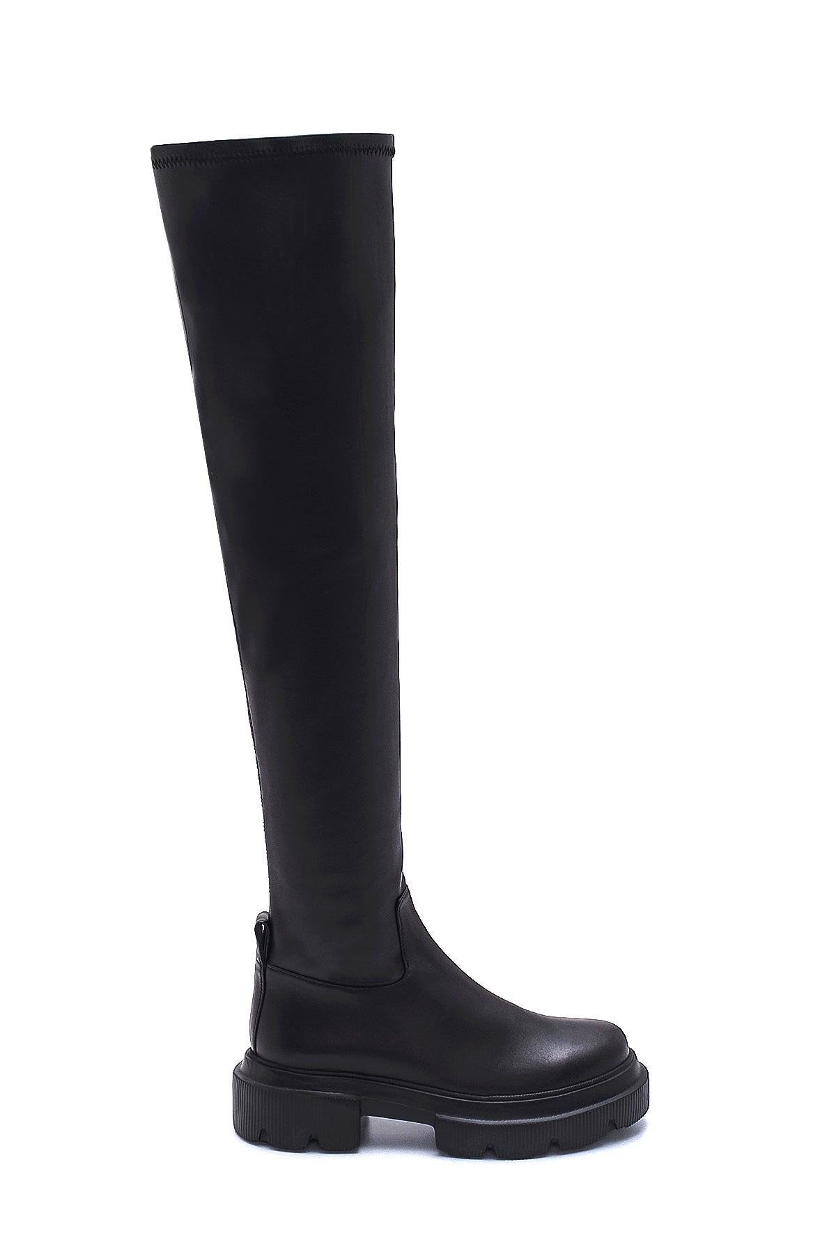 Women's Leather Long Boots 21WFD121318 | Derimod