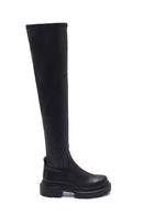 Women's Leather Long Boots | Derimod