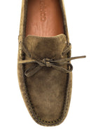 Erkek Deri Süet Loafer | Derimod