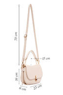 Women's Cream Long Strap Shoulder Bag | Derimod