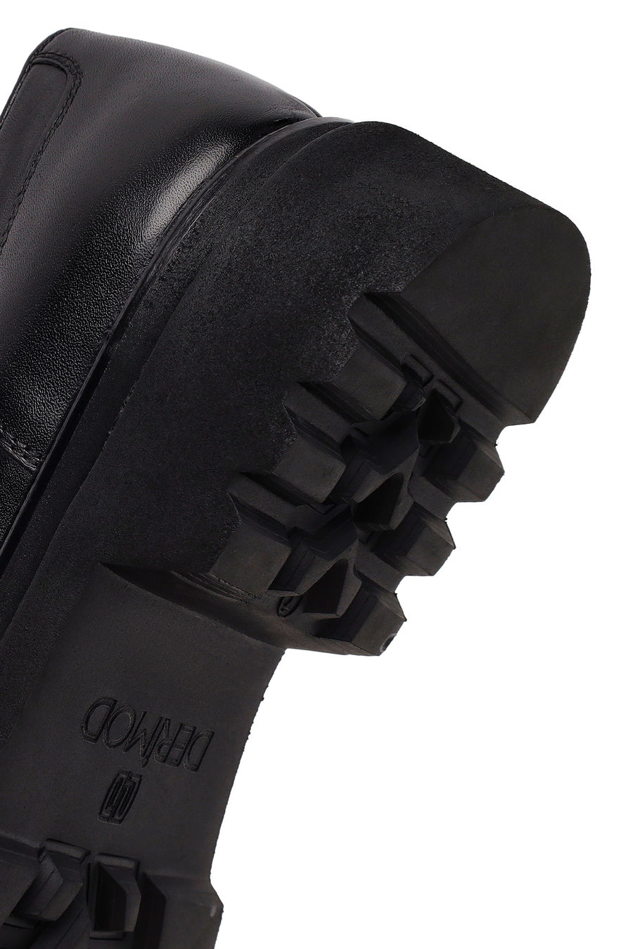 Male Black Leather Casual Loafer