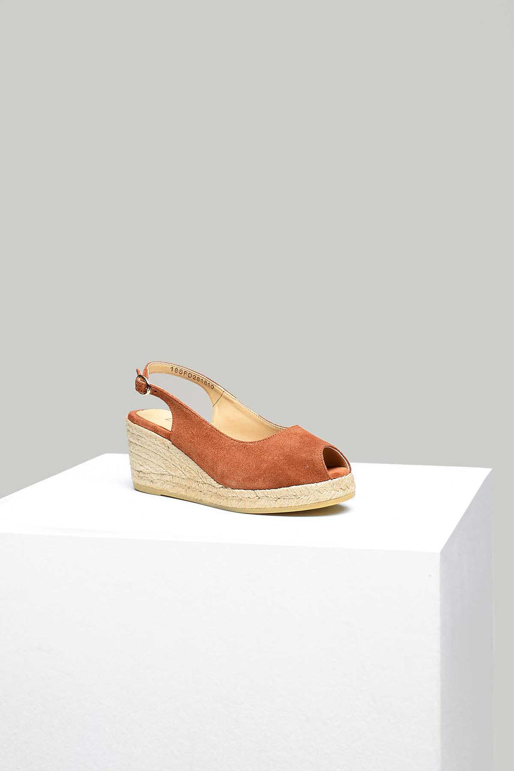 Dolgu Topuk Süet Kadın Espadril