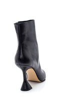 Women's Leather Goblet Heeled Boots | Derimod