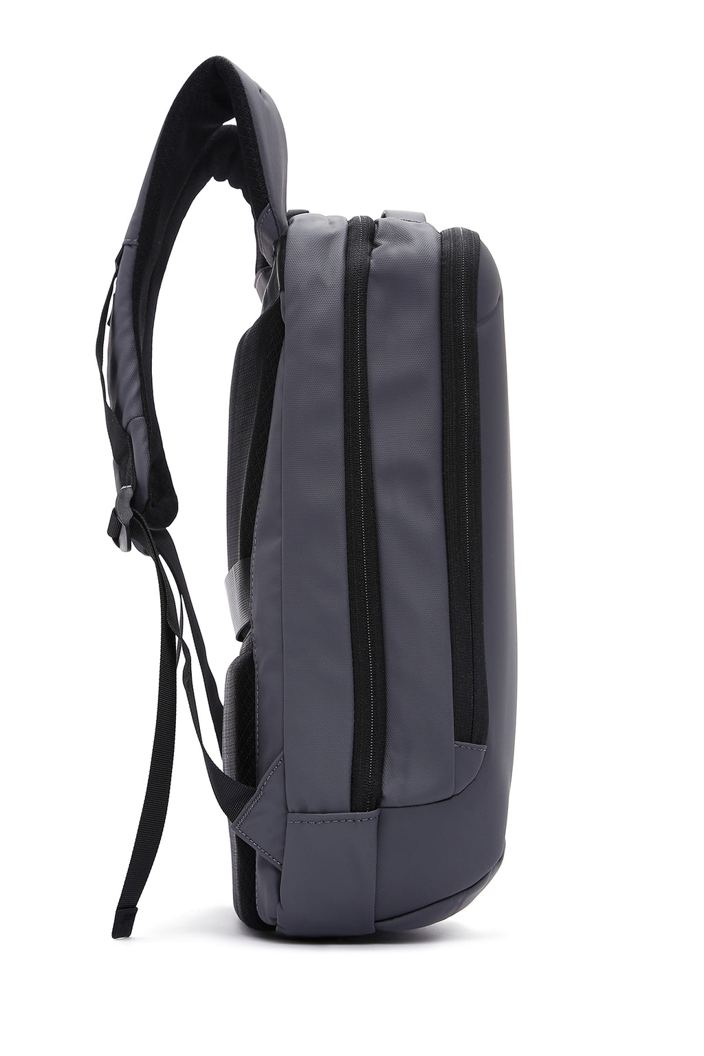 D-Pack Unisex Gri Teknolojik Kumaş Hardcase Sırt Çantası
