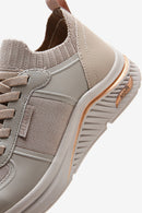 Skechers Kadın Bej Arch Fit S-Miles-Miglio Marca Sneaker | Derimod